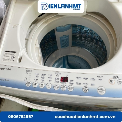 Tự sửa lỗi E3-1 trên máy giặt Toshiba tại nhà đơn giản và hiệu quả