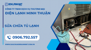 Sửa tủ lạnh cho khách hàng