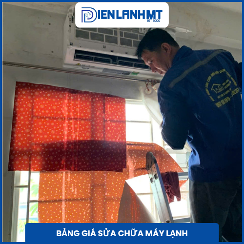 Bảng giá sửa chữa máy lạnh