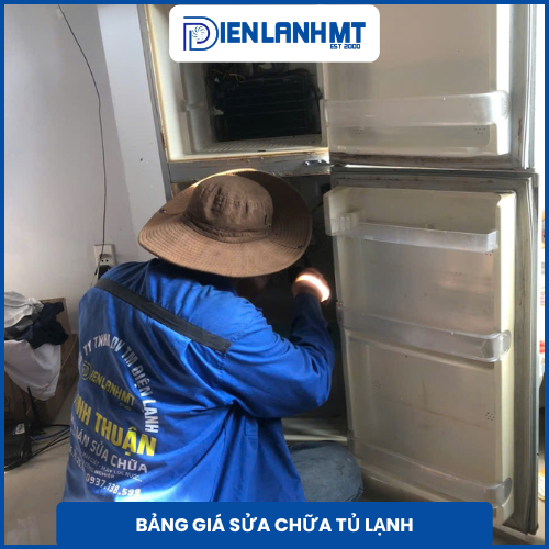 Bảng giá sửa chữa tủ lạnh