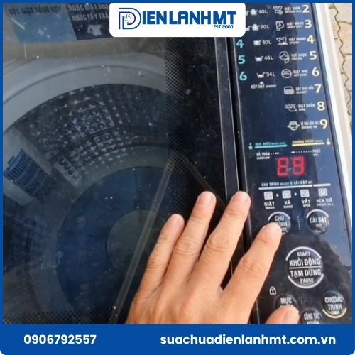 Nguyên nhân và cách khắc phục khi bị lỗi E9 máy giặt Sanyo