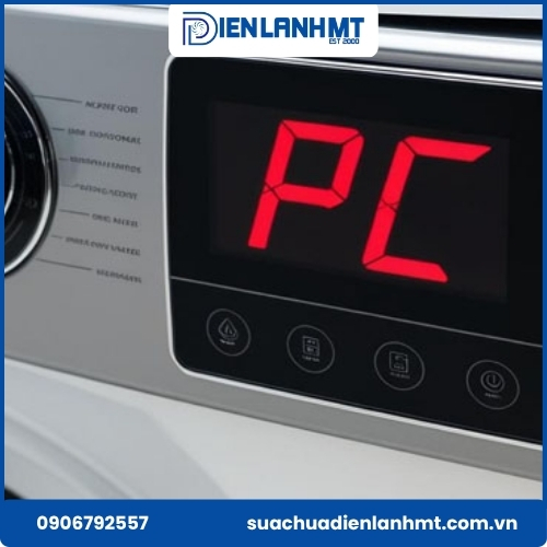 Nguyên nhân và cách khắc phục máy giặt Samsung báo lỗi PC