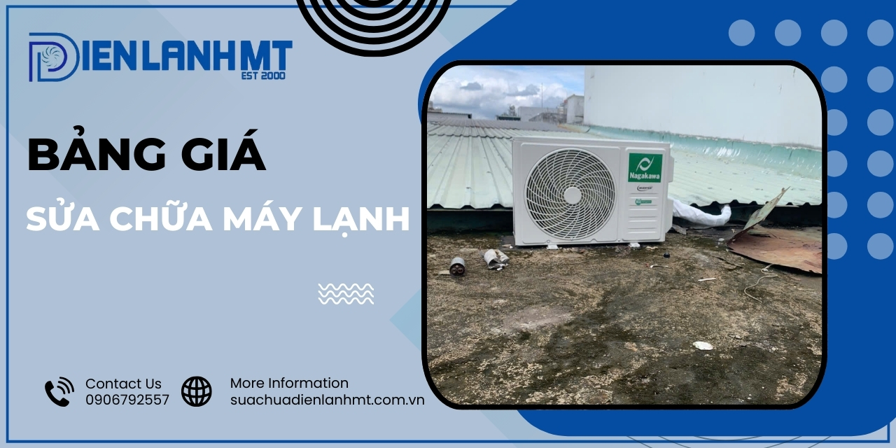 Các dịch vụ sửa chữa máy lạnh mà Điện Lạnh MT cung cấp