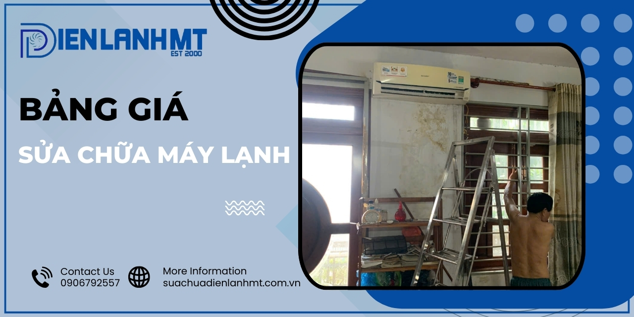 Quy trình sửa chữa máy lạnh tại Điện Lạnh MT