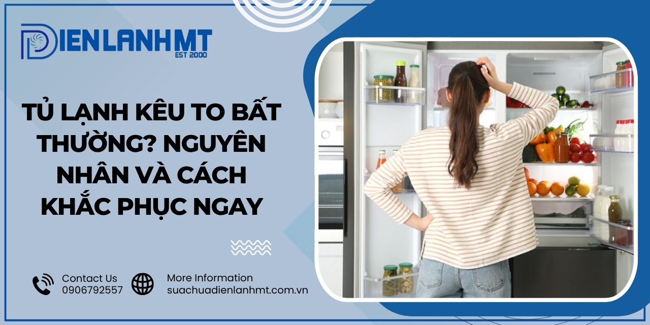 Các dấu hiệu nhận biết tủ lạnh gặp sự cố