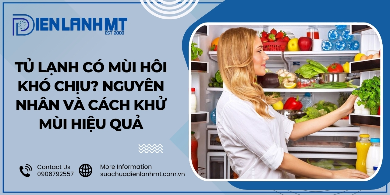 Cách phòng ngừa mùi hôi trong tủ lạnh