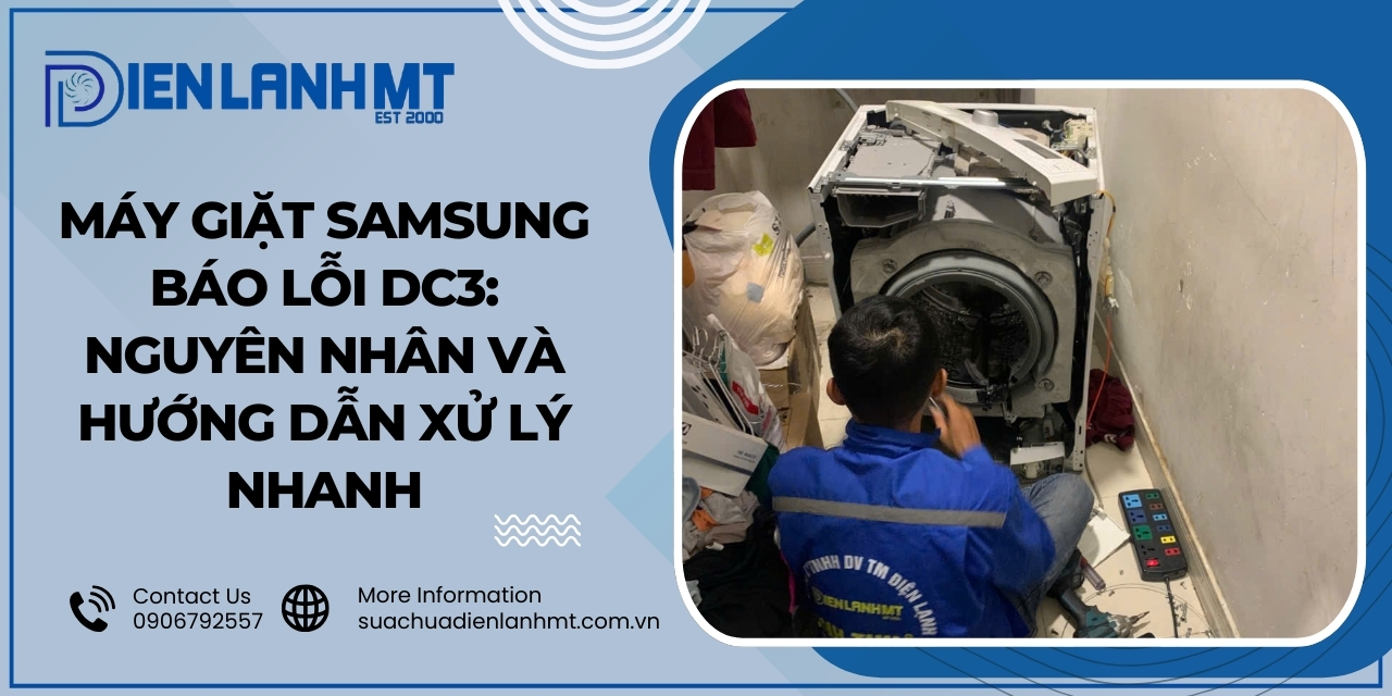 Cách sử dụng để tránh bị lỗi DC3 máy giặt Samsung