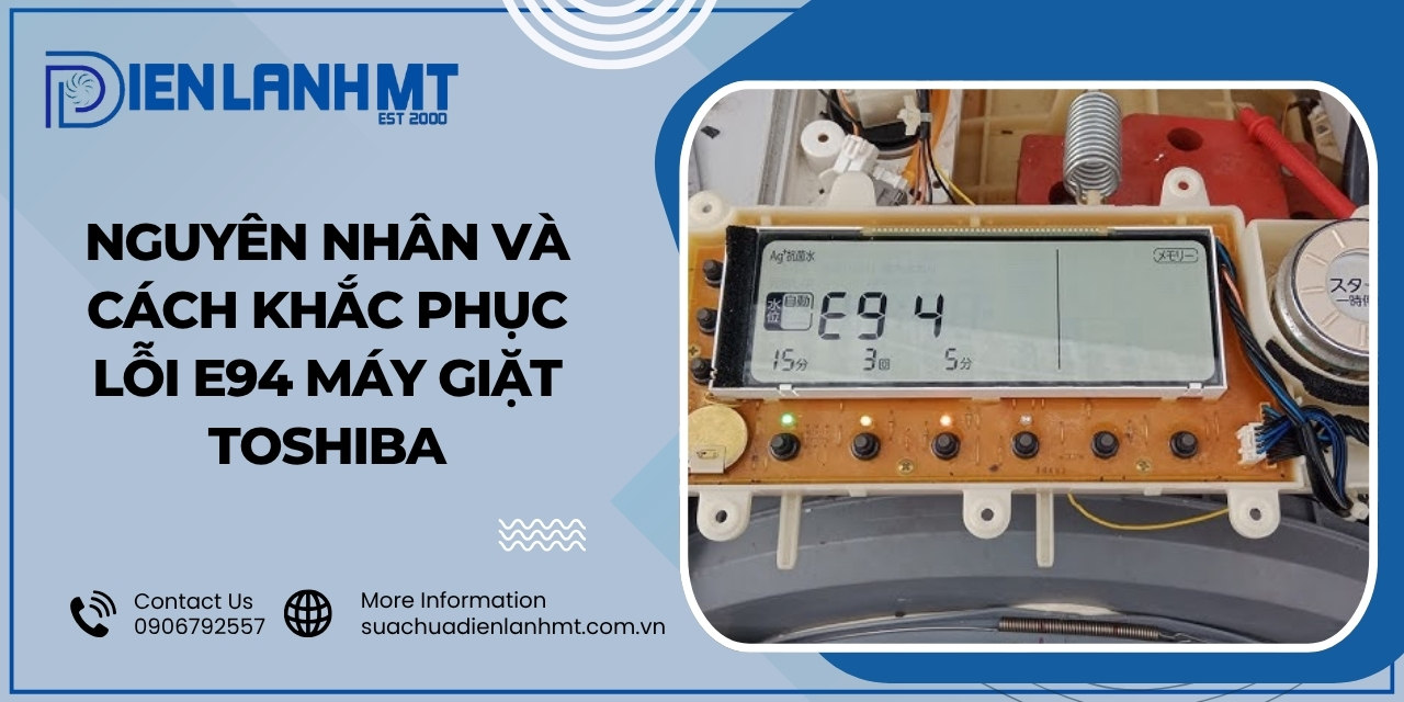 Cảm biến nước hỏng hoặc hoạt động không chính xác