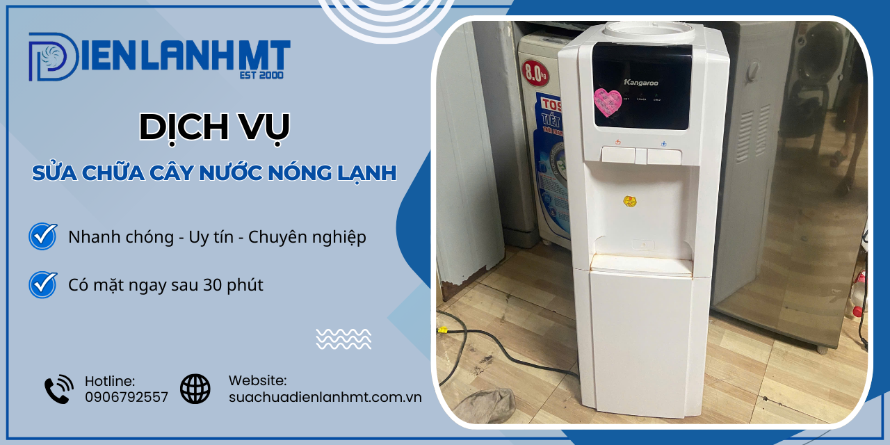 Dịch vụ sửa cây nước nóng lạnh tại TPHCM