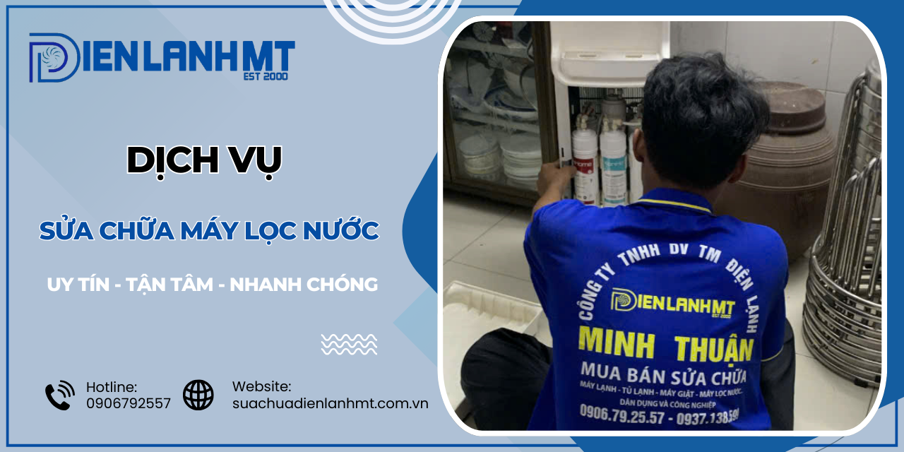 Các sự cố thường gặp với máy lọc nước
