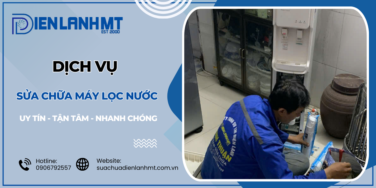 Các sự cố thường gặp với máy lọc nước