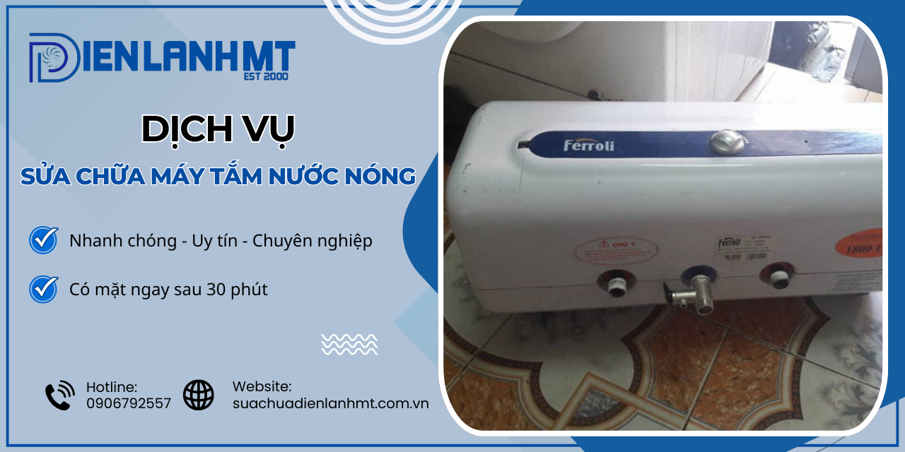 Sửa chữa máy tắm nước nóng tận nhà
