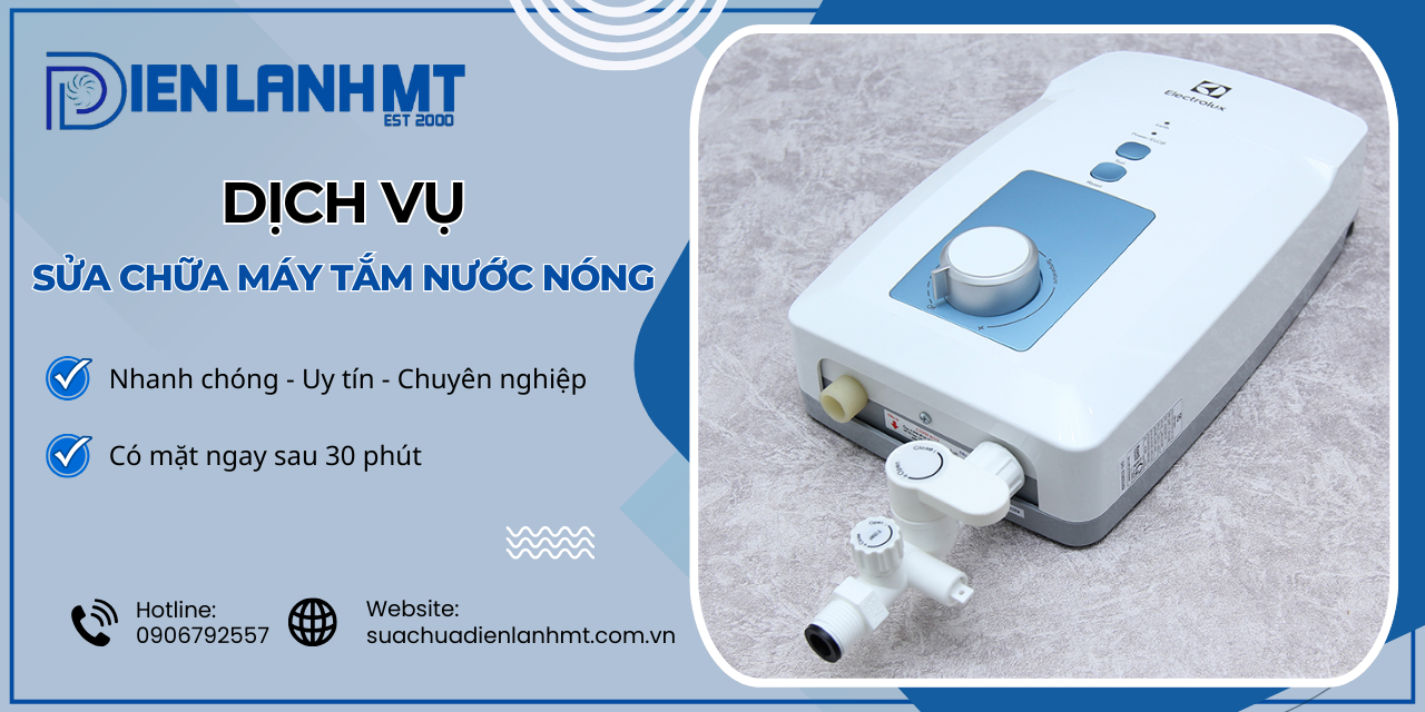 dịch vụ sửa chữa máy tắm nước nóng giá rẻ
