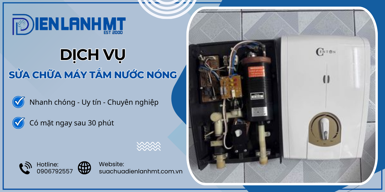 Sửa chữa máy tắm nước nóng tphcm