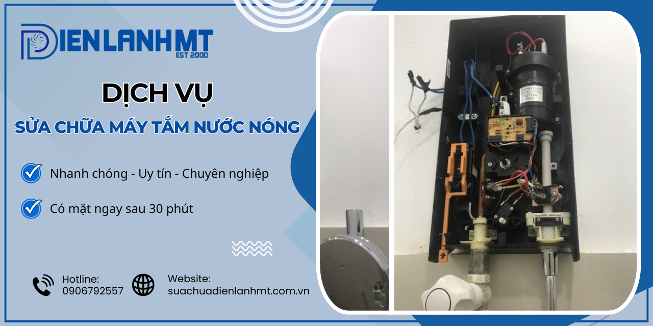 dịch vụ sửa chữa máy tắm nước nóng tận nơi