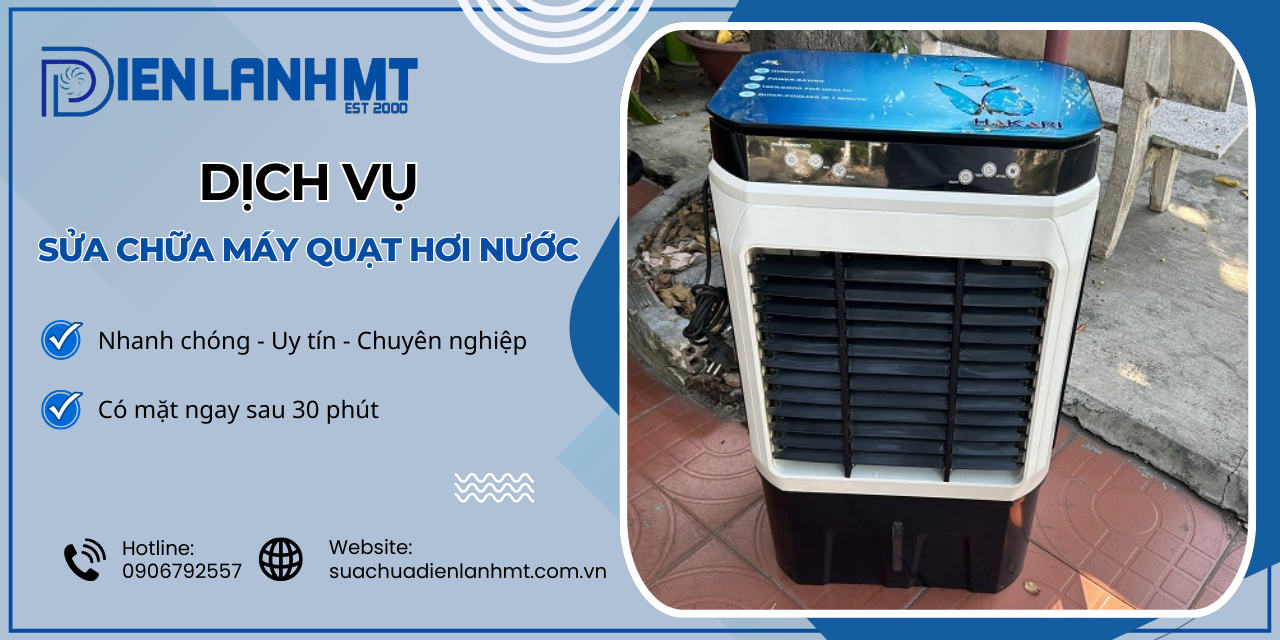 Sửa chữa máy quạt hơi nước