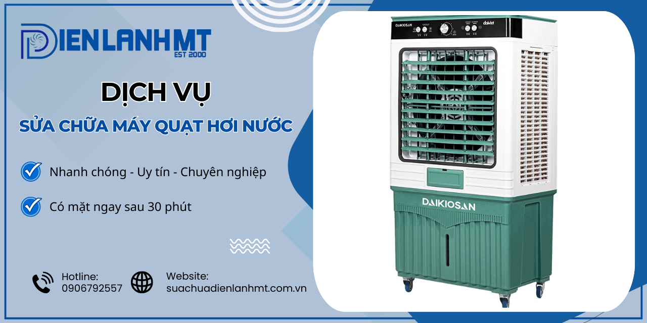 Sửa chữa máy quạt hơi nước giá rẻ