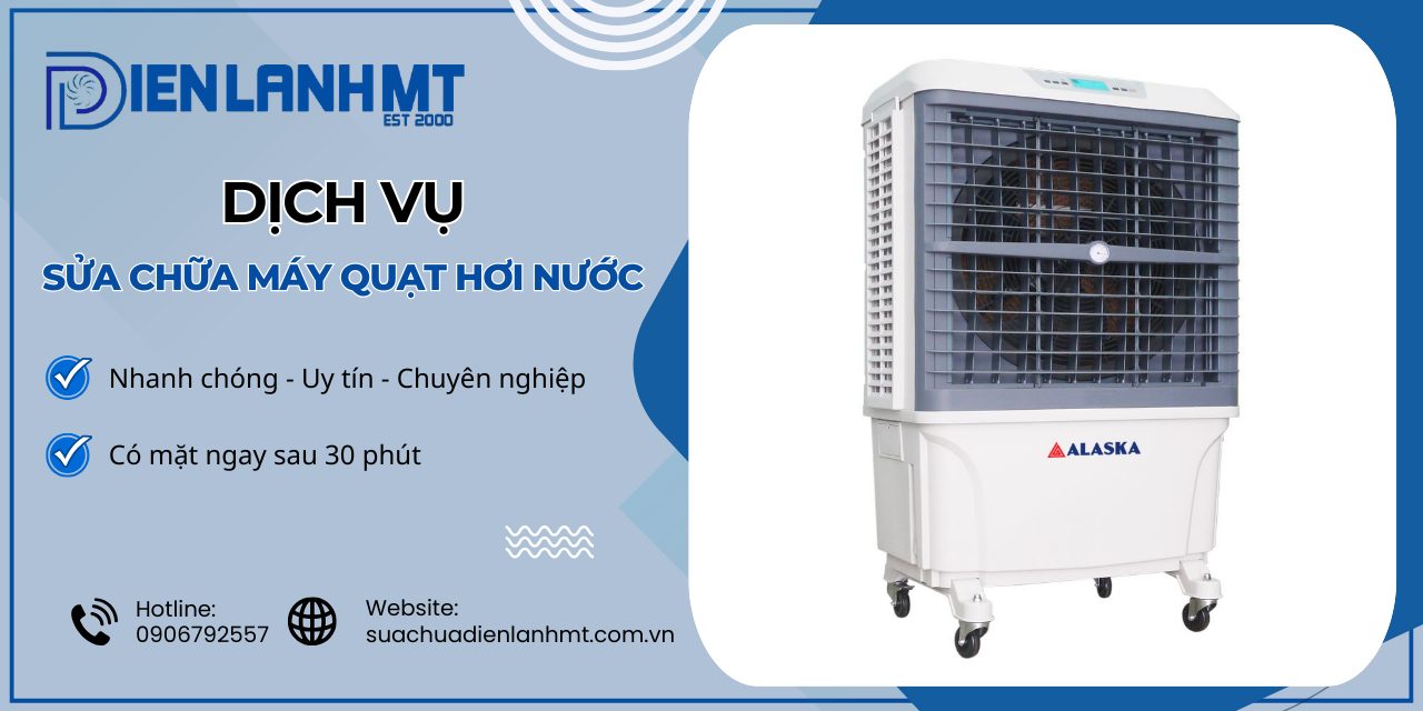Sửa chữa máy quạt hơi nước TpHCM
