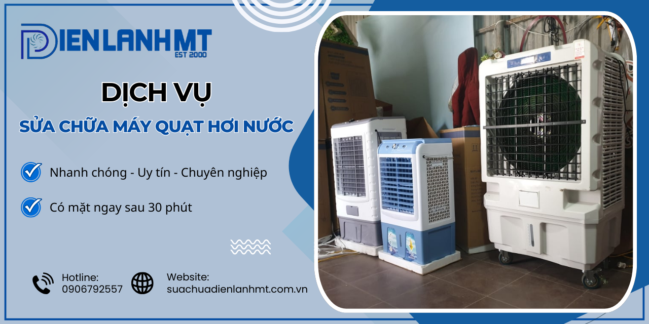 Lợi ích khi sử dụng dịch vụ sửa chữa quạt hơi nước của Điện Lạnh MT