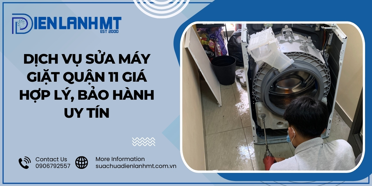 Nguyên nhân gây lỗi cần được sửa máy giặt quận 11