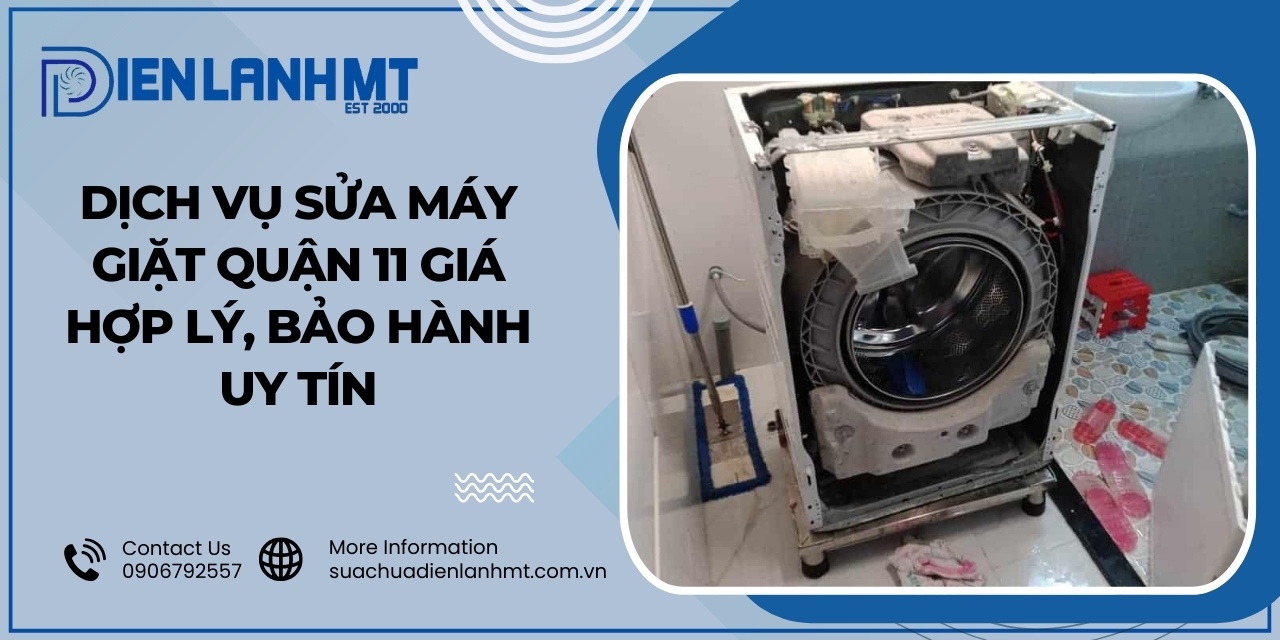 Cam kết của Điện Lạnh MT về dịch vụ sửa máy giặt quận 11