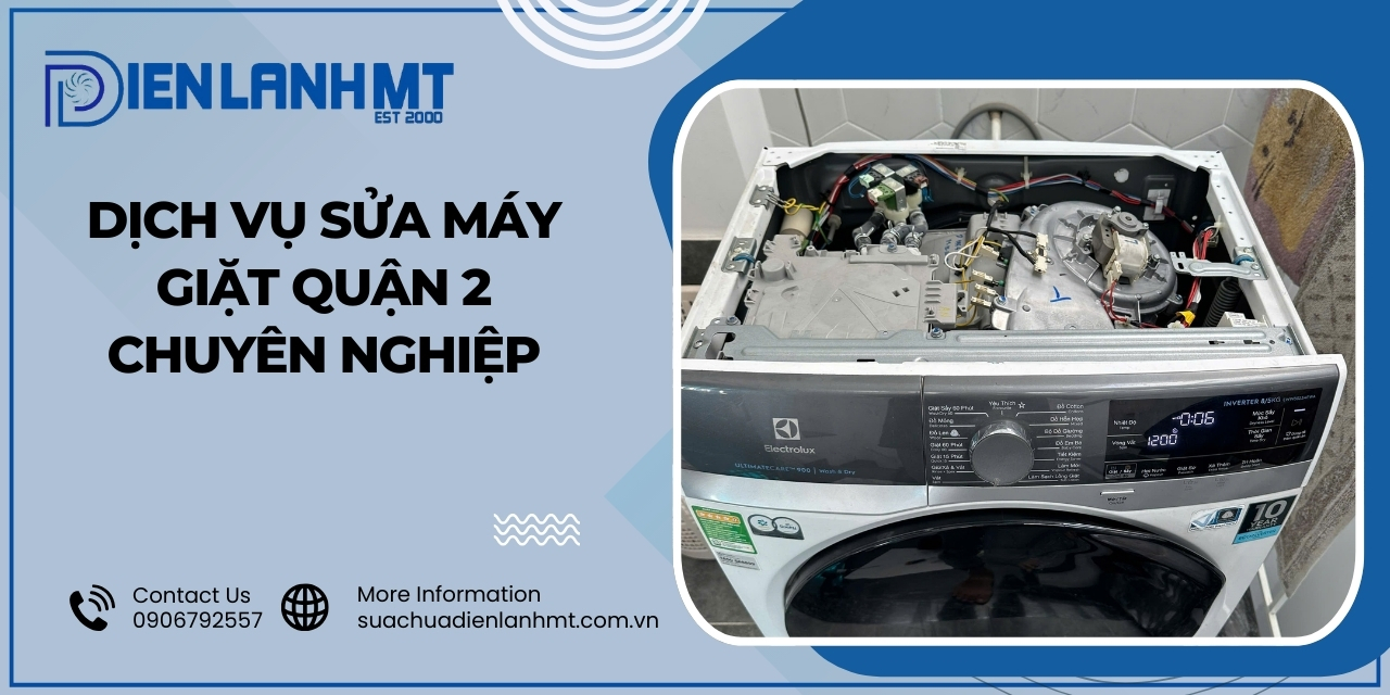 Các lỗi thường gặp ở máy giặt và cách xử lý tại quận 2