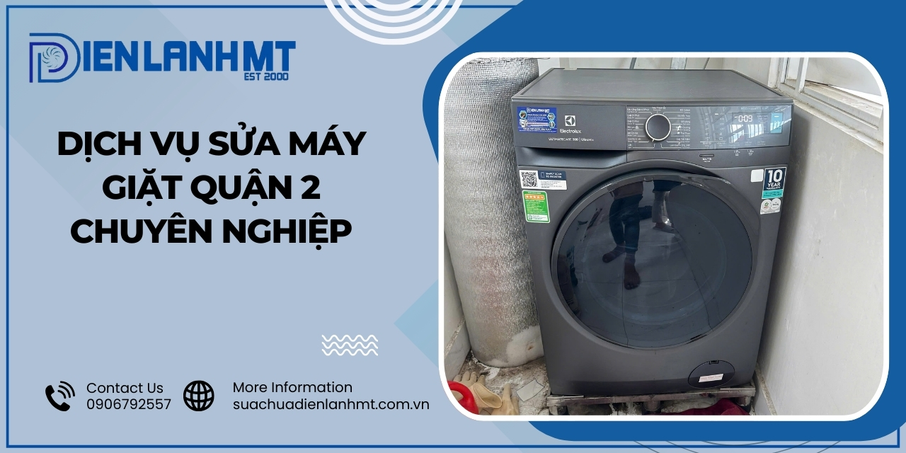 Nguyên nhân gây lỗi cần được sửa máy giặt quận 2 