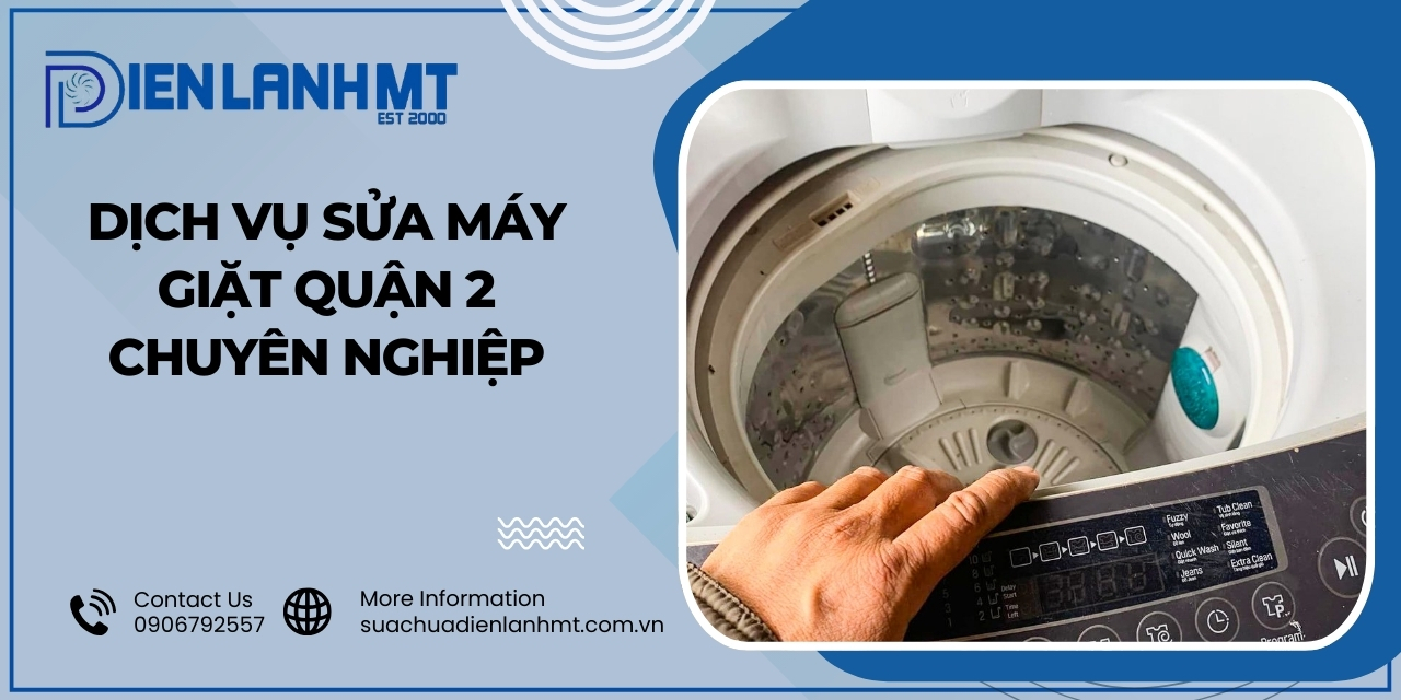 Bảng giá tham khảo dịch vụ sửa máy giặt quận 2 tại Điện Lạnh MT