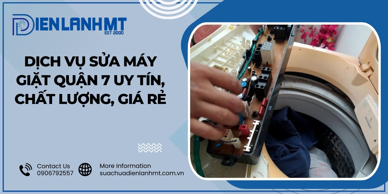Các nguyên nhân gây lỗi cần được sửa máy giặt quận 7