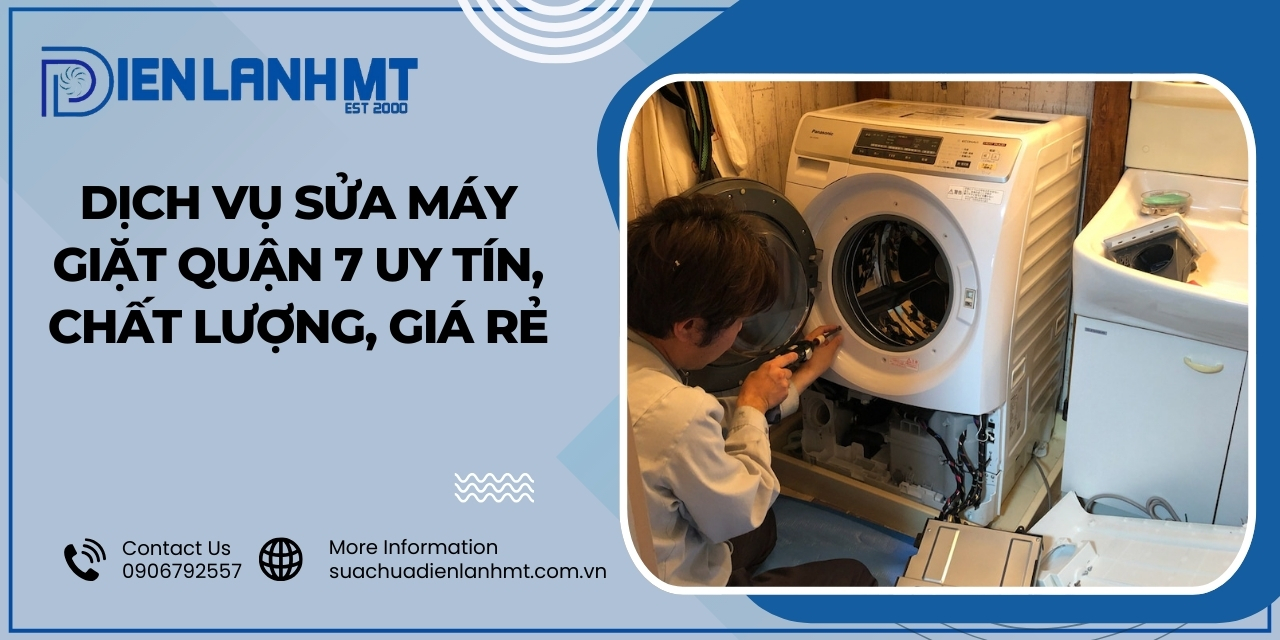 Liên hệ ngay Điện Lạnh MT để sử dụng dịch vụ sửa máy giặt quận 7