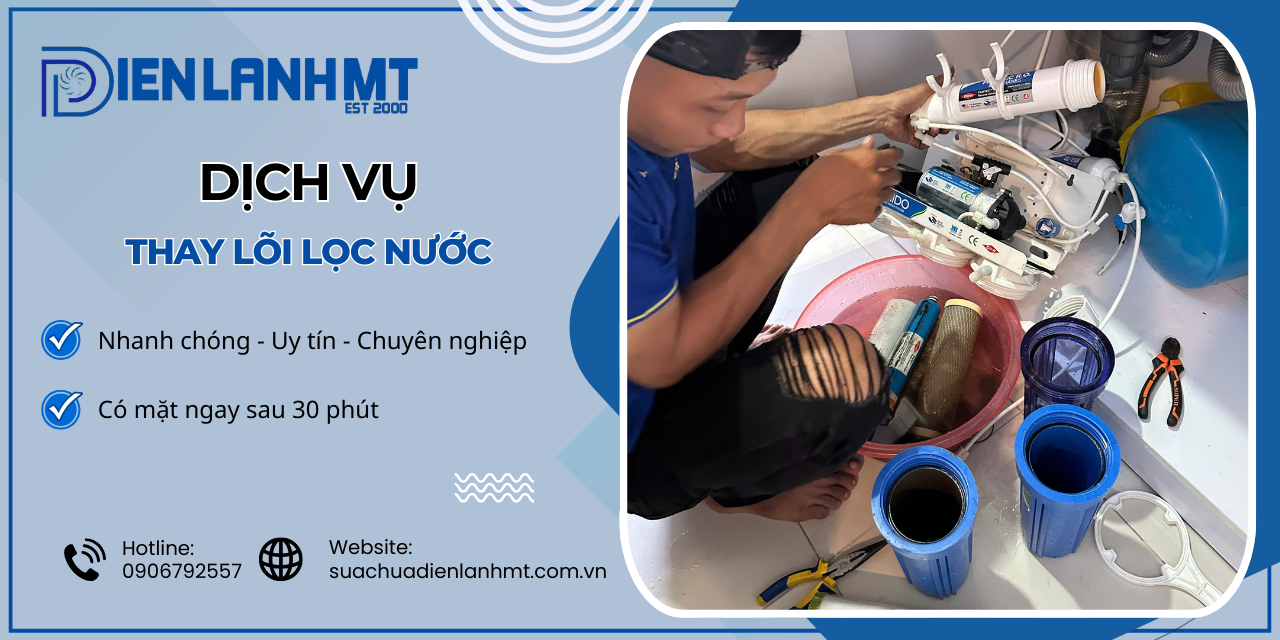 Dấu hiệu cần thay lõi lọc nước