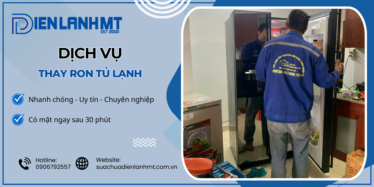 Dấu hiệu cần thay ron tủ lạnh