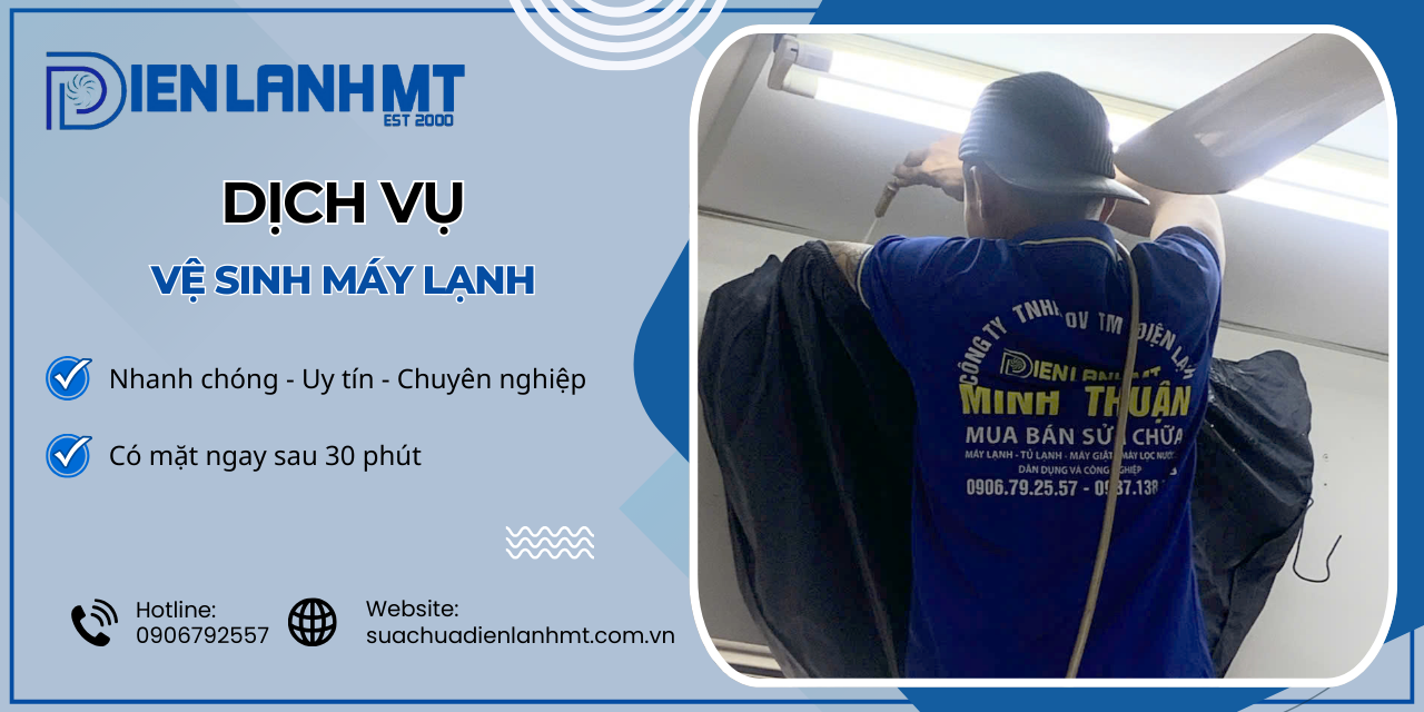 Vệ sinh máy lạnh uy tín