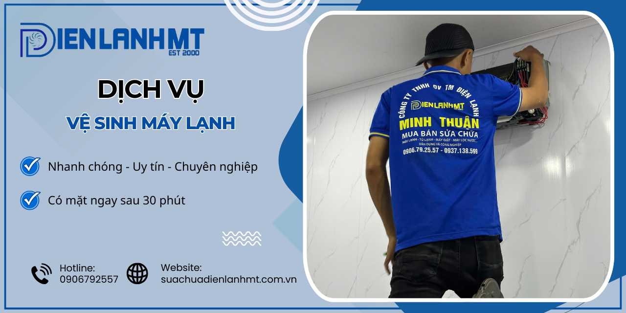 Vệ sinh máy lạnh - điện lạnh MT