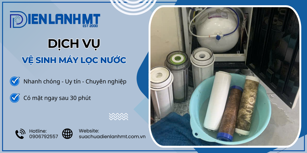 Lợi ích của việc vệ sinh máy lọc nước định kỳ