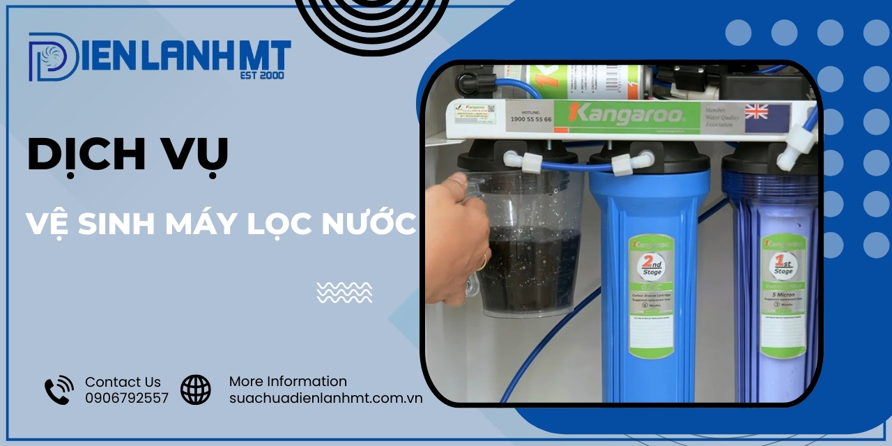Liên hệ ngay Điện Lạnh MT để đặt lịch vệ sinh máy lọc nước