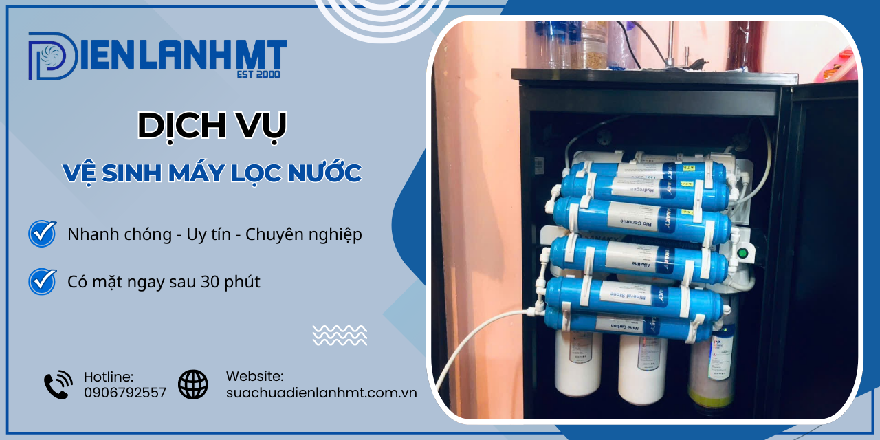 Dấu hiệu cho thấy máy lọc nước cần được vệ sinh ngay