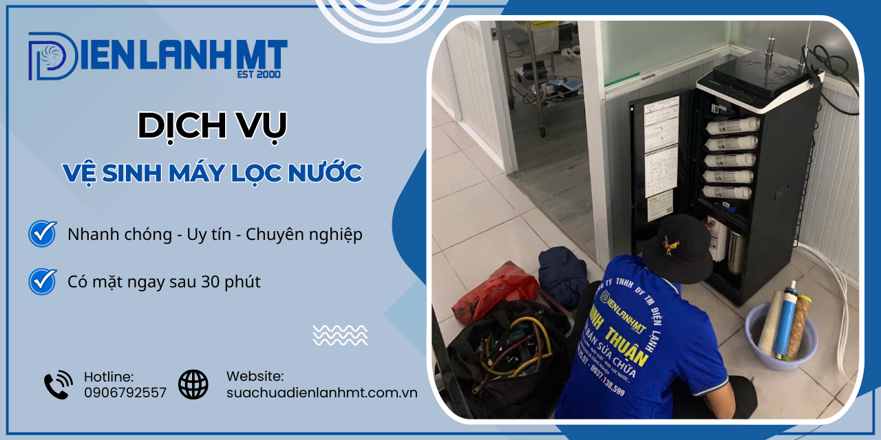 Dấu hiệu cho thấy máy lọc nước cần được vệ sinh ngay
