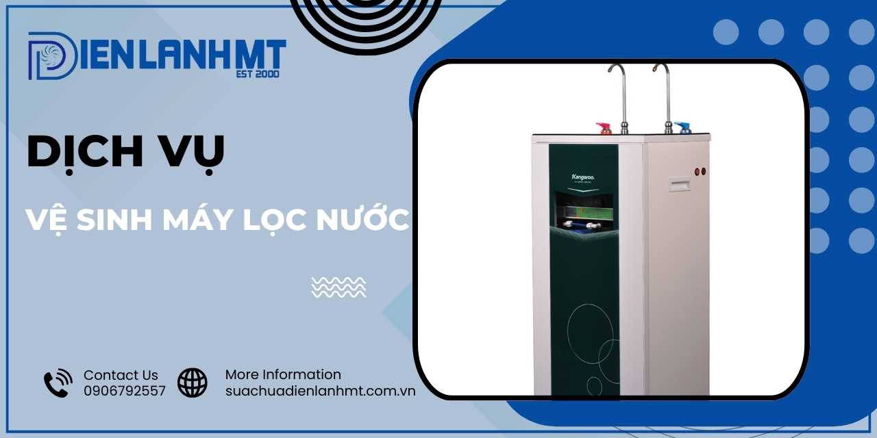 Các loại máy lọc nước mà Điện Lạnh MT nhận vệ sinh