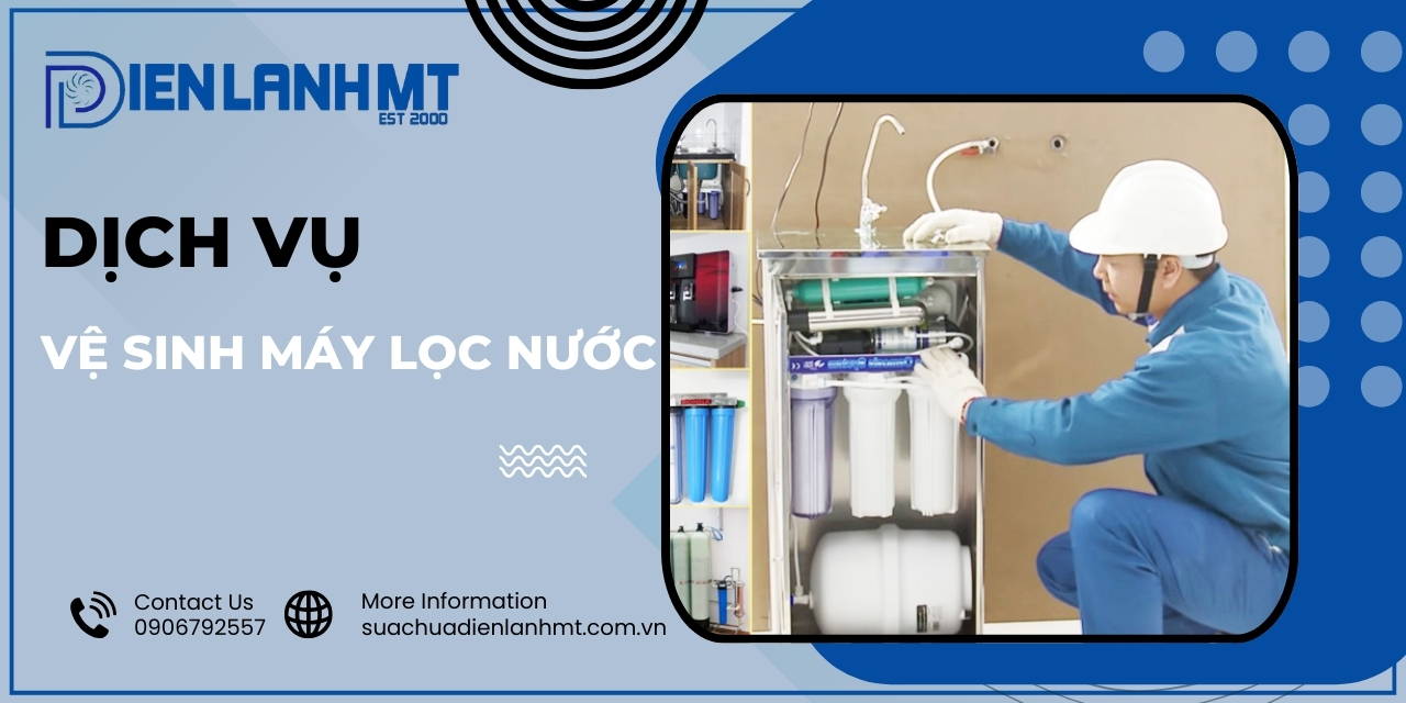 Khu vực phục vụ vệ sinh máy lọc nước của Điện Lạnh MT