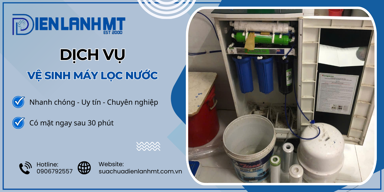 Điện Lạnh MT - Dịch vụ vệ sinh máy lọc nước uy tín, chuyên nghiệp