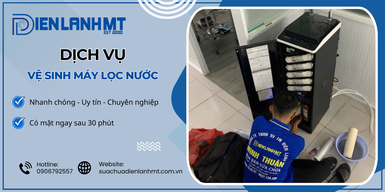 Điện Lạnh MT - Dịch vụ vệ sinh máy lọc nước uy tín, chuyên nghiệp
