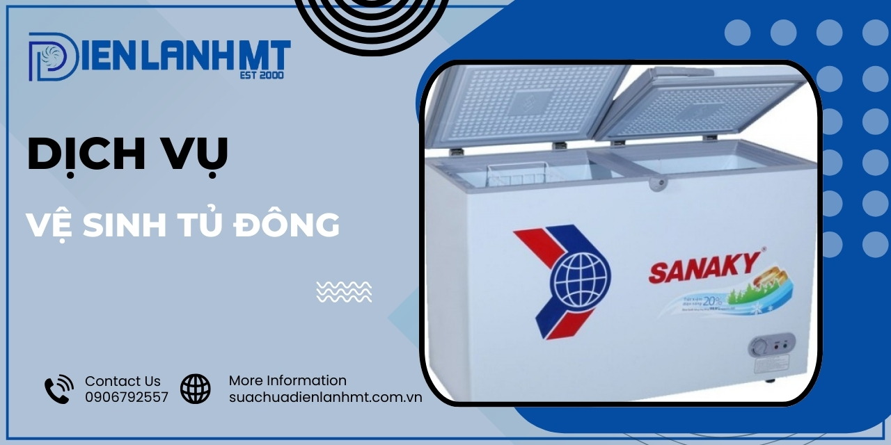 Phạm vi hoạt động dịch vụ vệ sinh tủ đông của Điện Lạnh MT