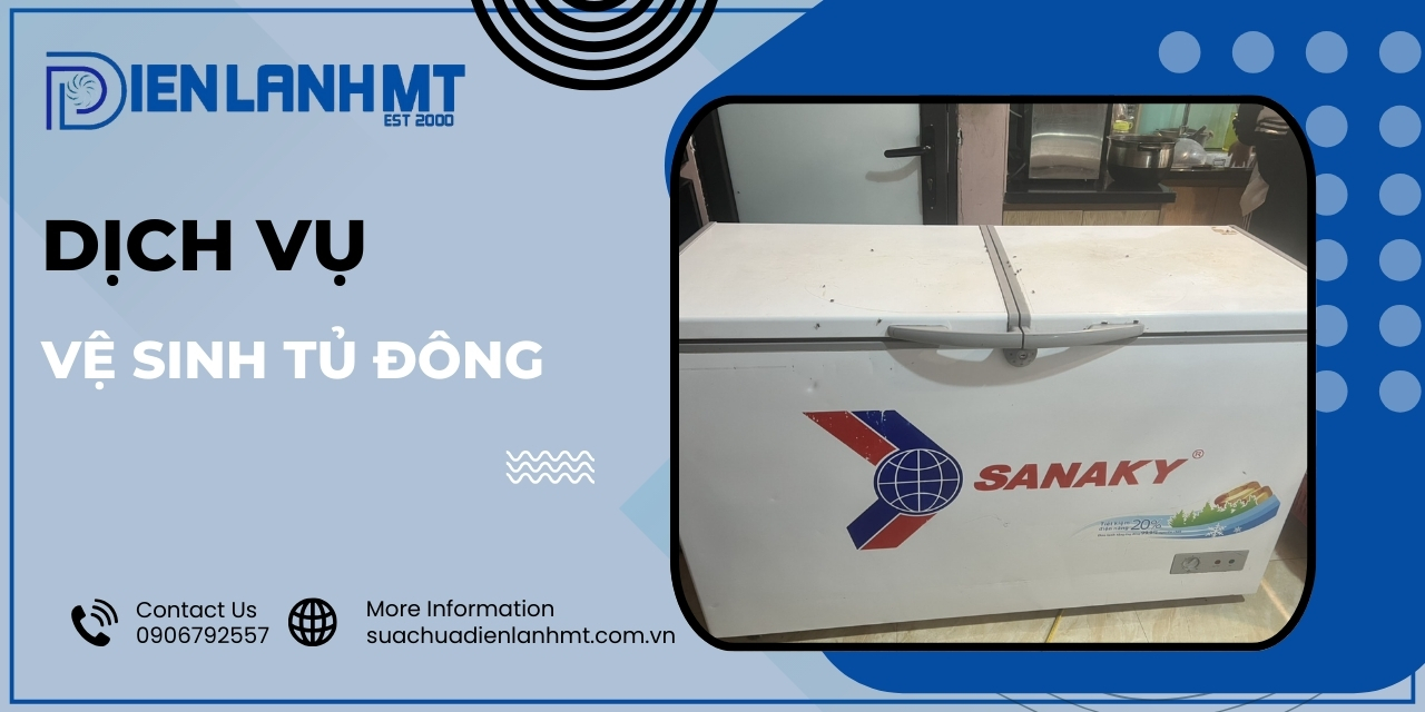 Lợi ích của việc sử dụng dịch vụ vệ sinh tủ đông tại Điện Lạnh MT