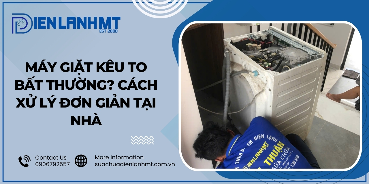 Một số mẹo để giảm tiếng ồn cho máy giặt