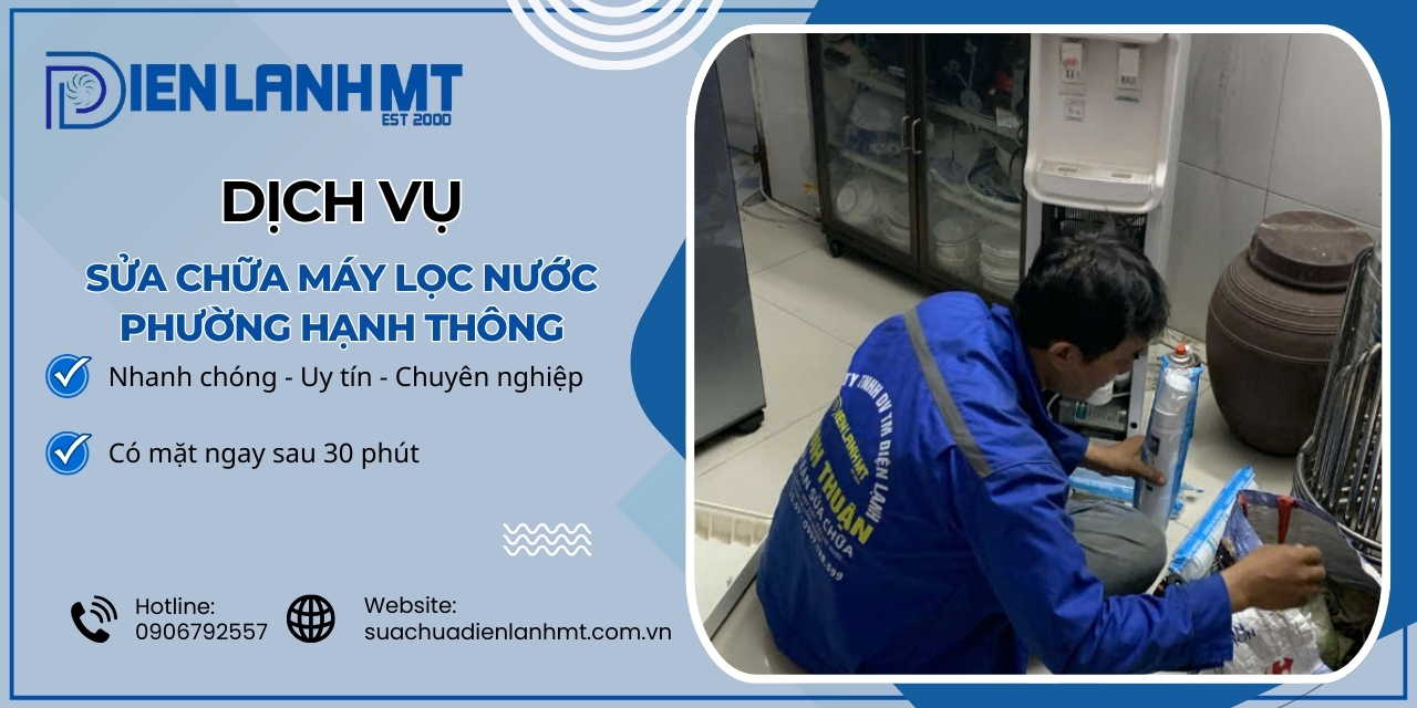 Khi nào thì cần gọi thợ sửa chữa máy lọc nước Phường Hạnh Thông?