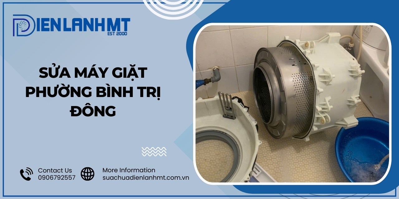 Khi nào thì cần gọi thợ sửa máy giặt Phường Bình Trị Đông?