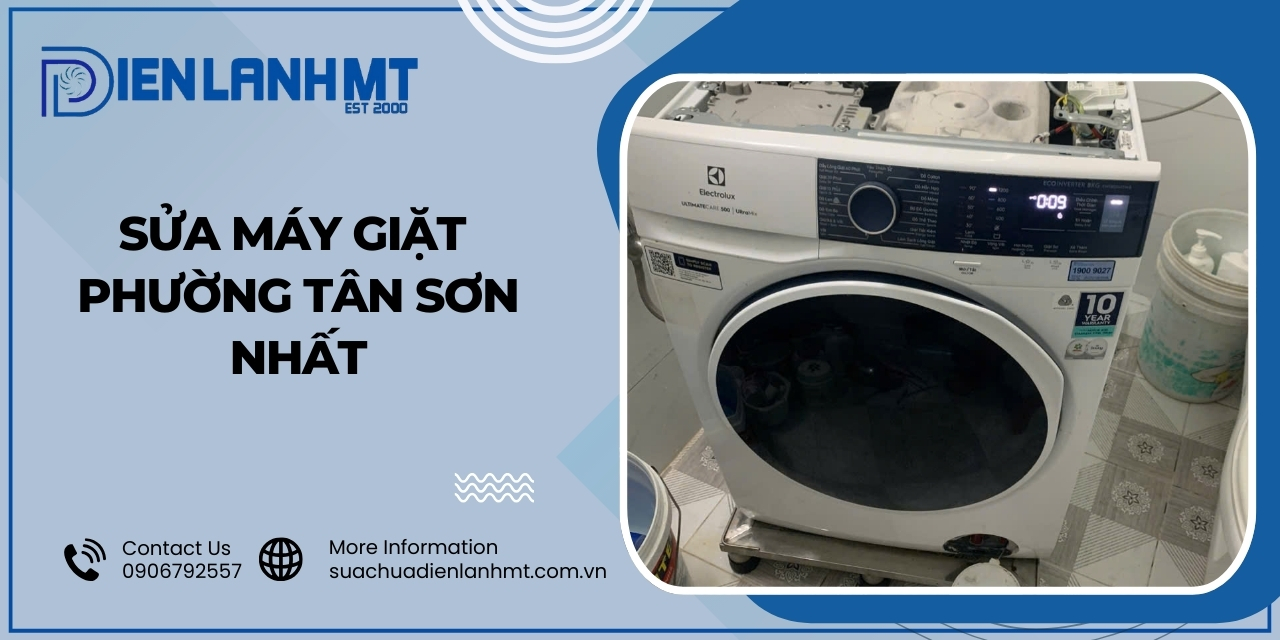 Khi nào thì cần gọi thợ sửa máy giặt Phường Tân Sơn Nhất?