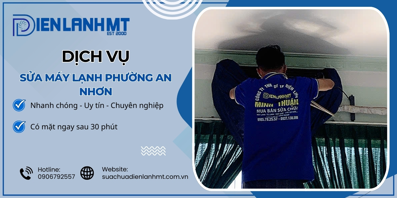 Khi nào thì cần gọi thợ sửa máy lạnh Phường An Nhơn?