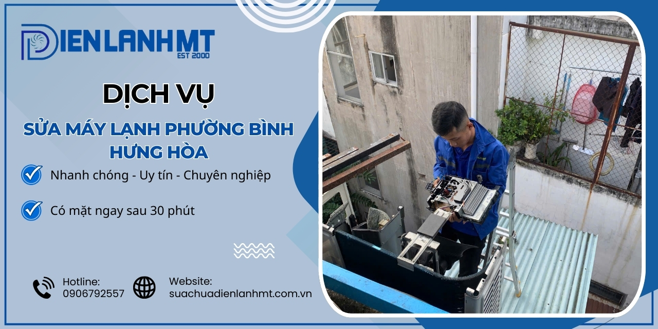Khi nào thì cần gọi thợ sửa máy lạnh Phường Bình Hưng Hòa?